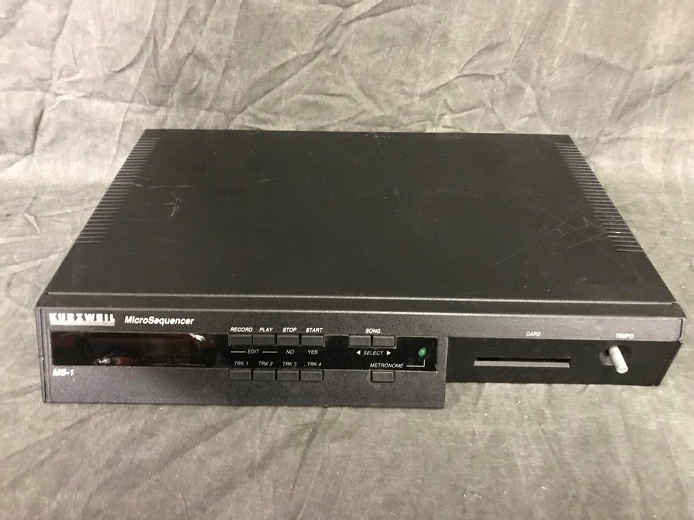 VINTAGE KURZ-WEIL MS-1 MICROSEQUENCER 4-TRACK SEQUENCER SYNTH SYNTHESIZER