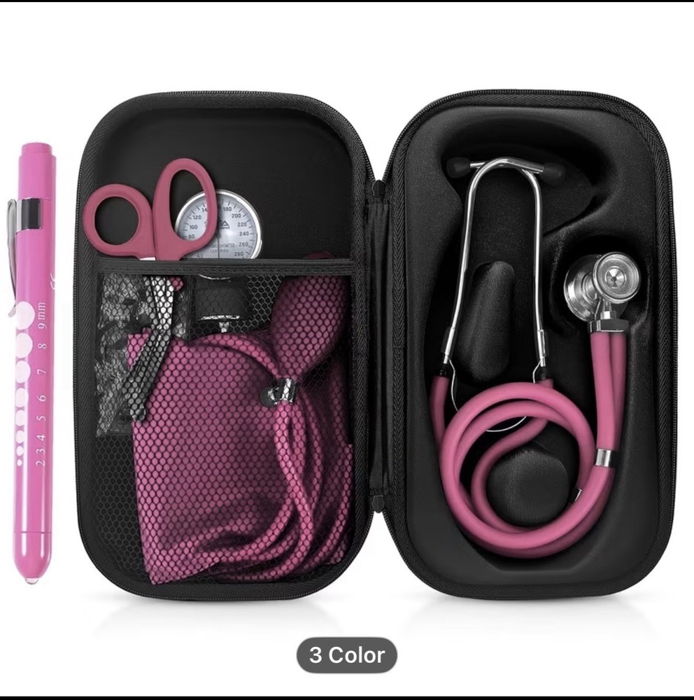 5pcs New Stethoscope Storage Set - Including Stethoscopes, Durable Blood Pressur