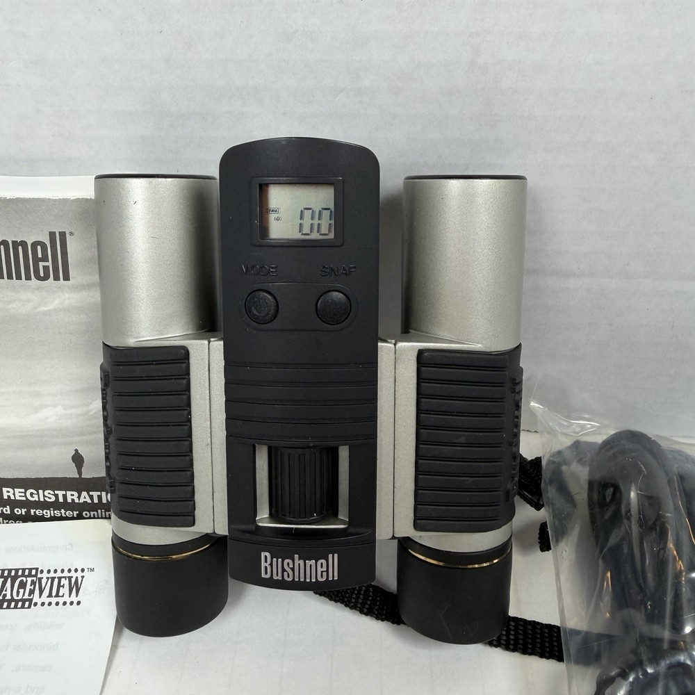 BUSHNELL Image View Binocular/Camera 10X25 Model #11-1025 - Pre-Owned