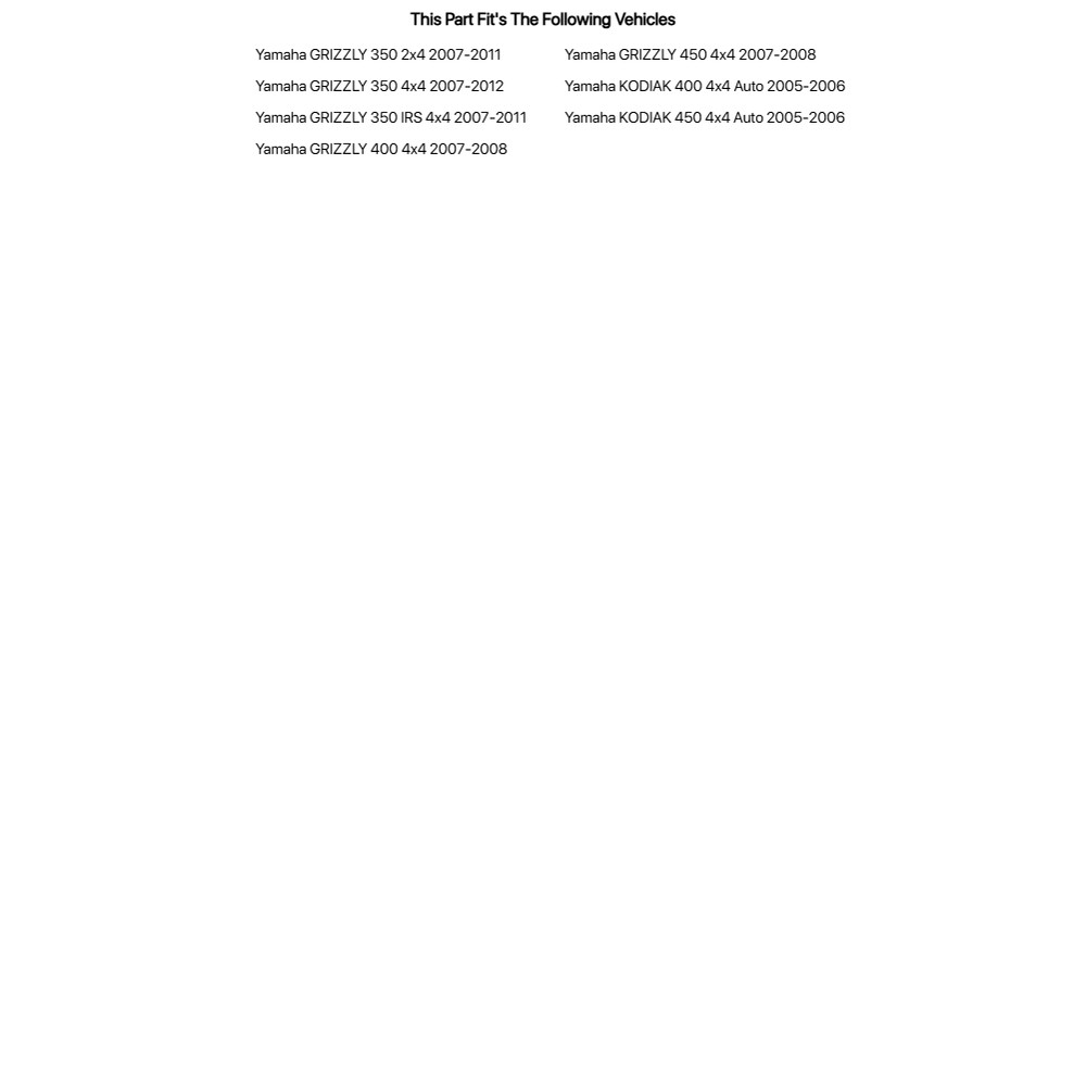 Tusk 185-193-0005 Winch Mount