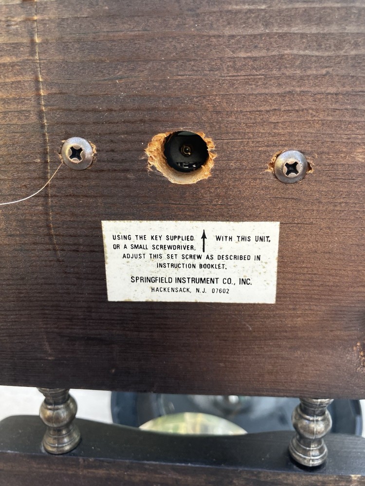 Vintage Springfield Weather Station