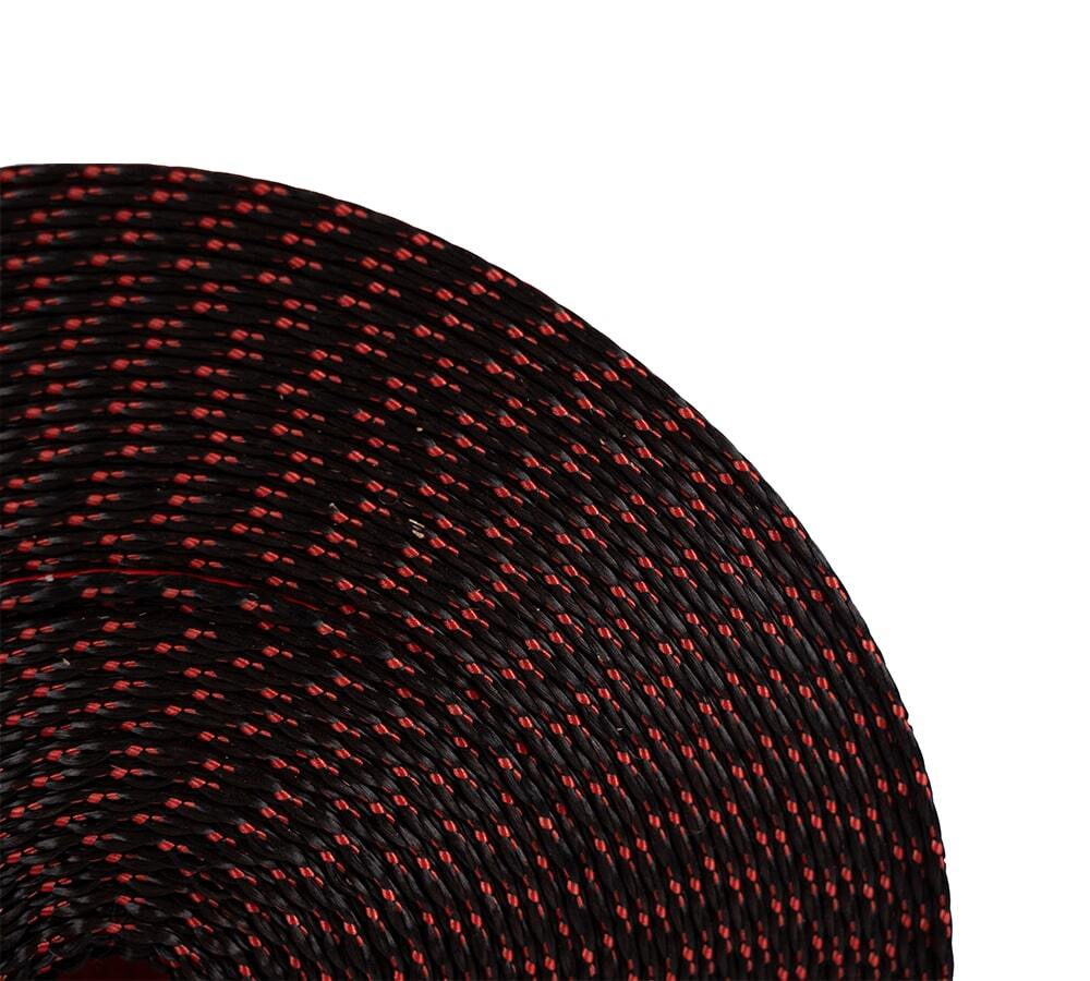 (20 Pack) 4" x 30' Winch Strap with Flat Hook - Red