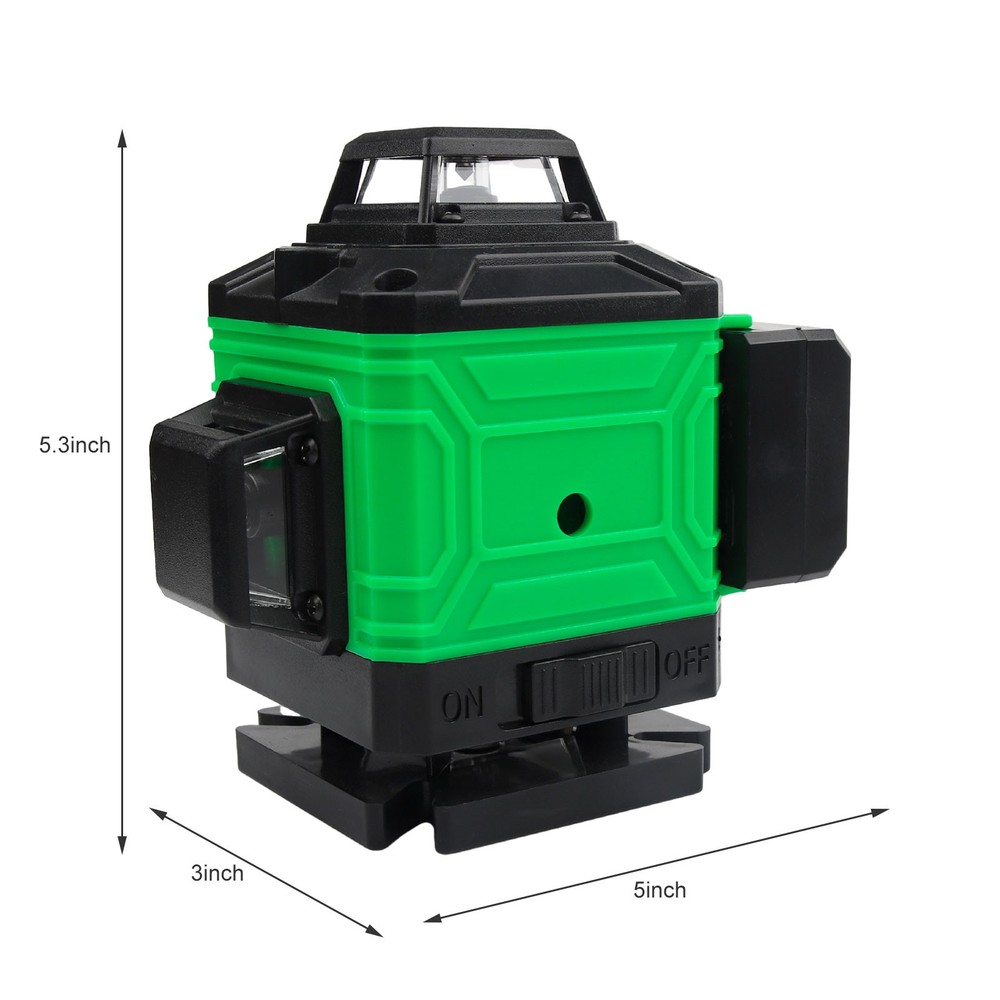 360° Fast Auto-Level 16-Line 4D Green Laser Level-High Precision Alignment Tool