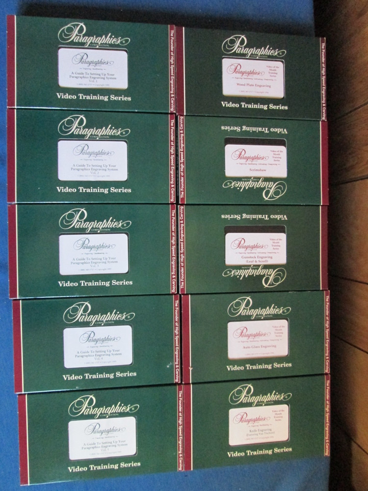 Paragrave Paragraphics Woodmasters Kit Engraver System