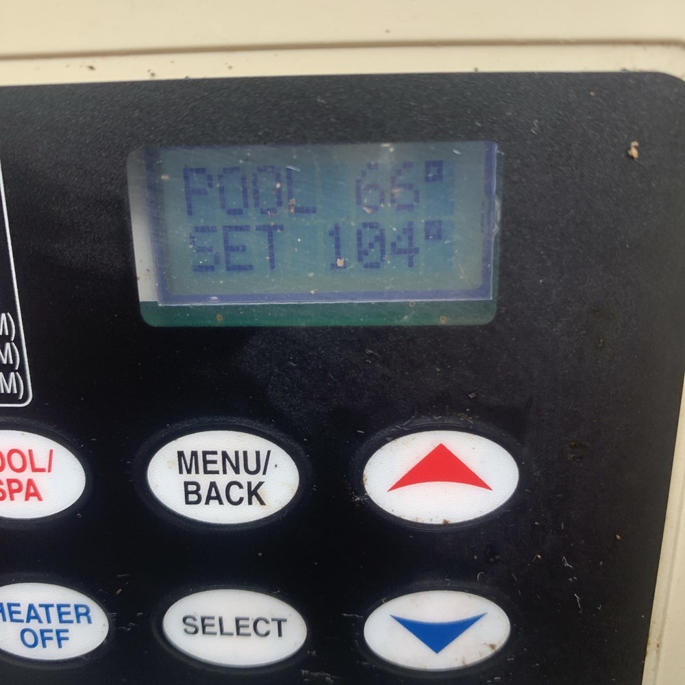 Pentair MasterTemp Heater Control Board PCB, Six Button