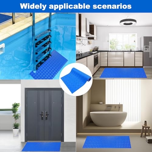 Pool Ladder Mat,36 Inch x 16 Inch Protective Pool Step 36" x 16" (Rectangular)