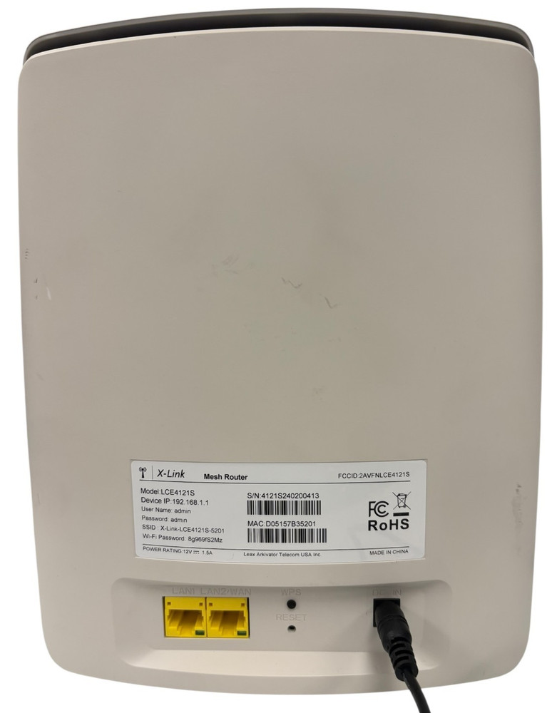 X-LINK MESH ROUTER LCE4121S- WHITE