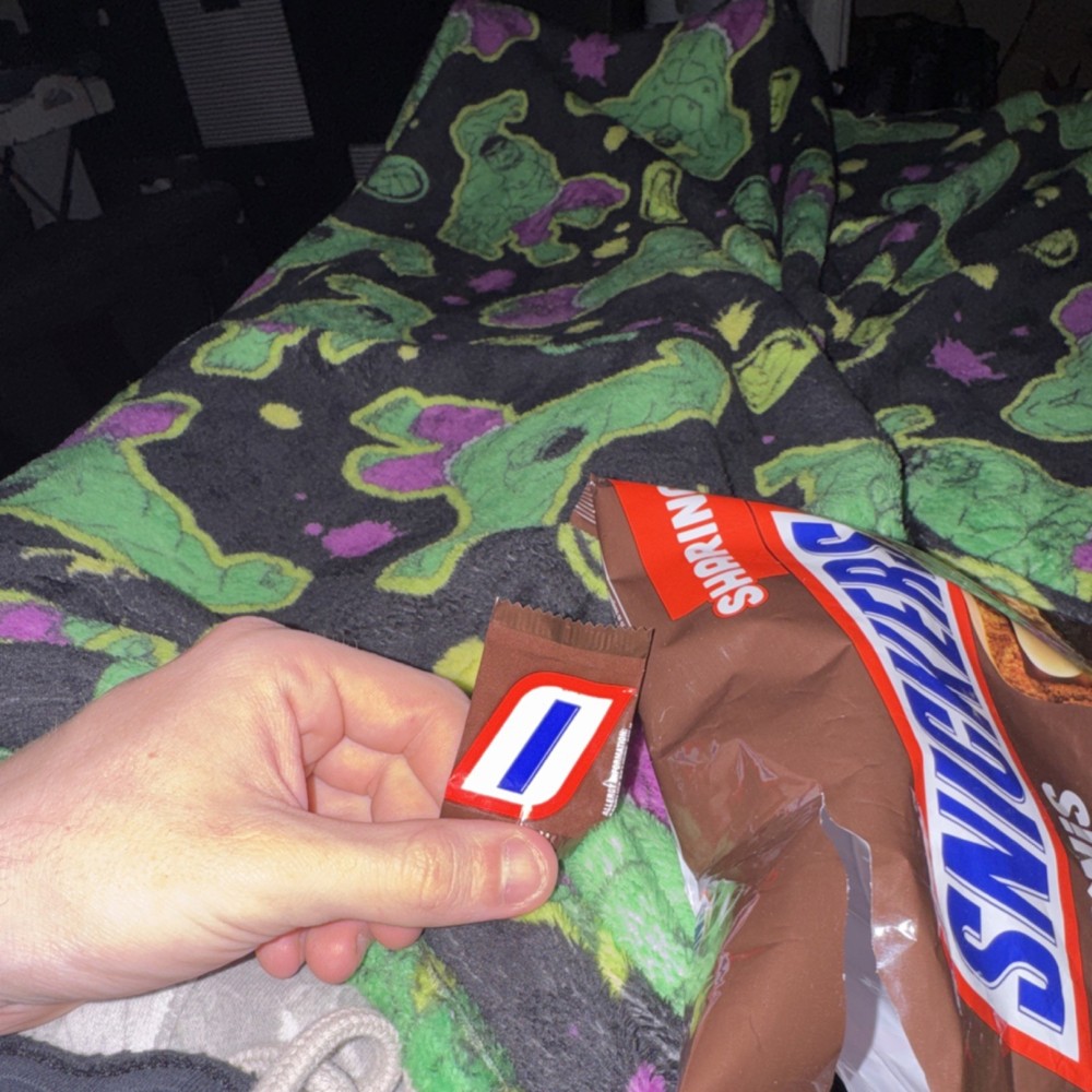 Snickers unopened empty wrapper (RARE)