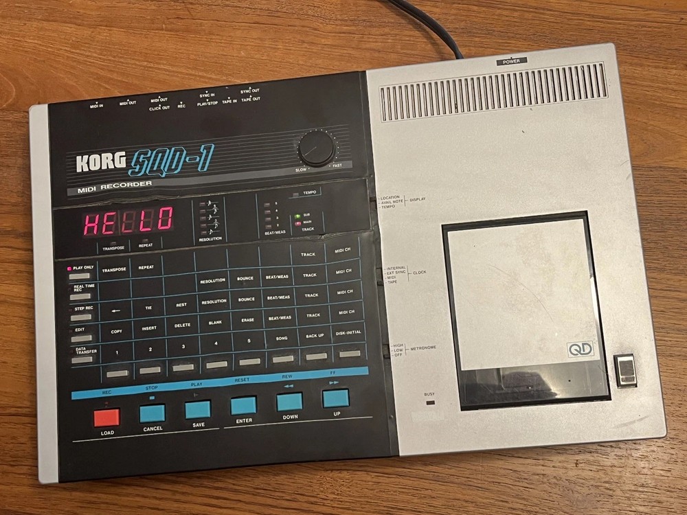 KORG SQD-1 MIDI Recorder
