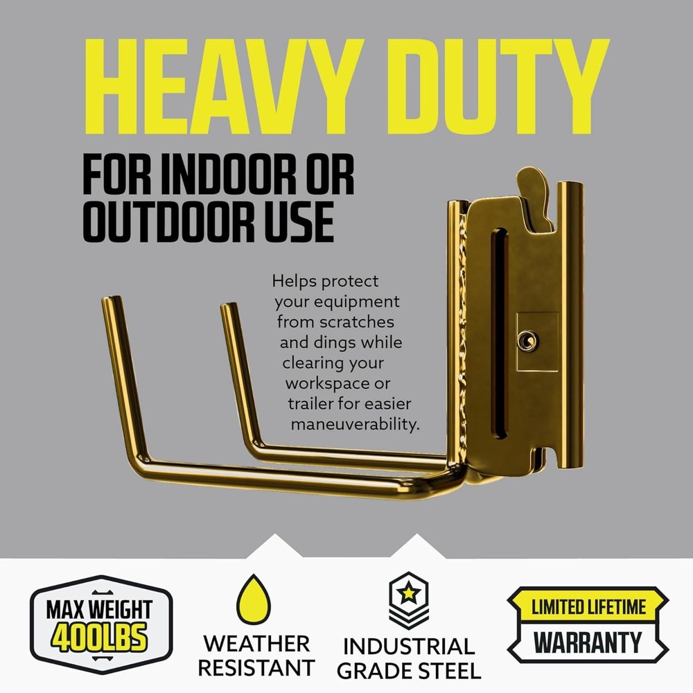 DC Cargo - E Track Tool Hanger Accessories 6.5" Deep () 2 Pack 6.5" Tool hanger