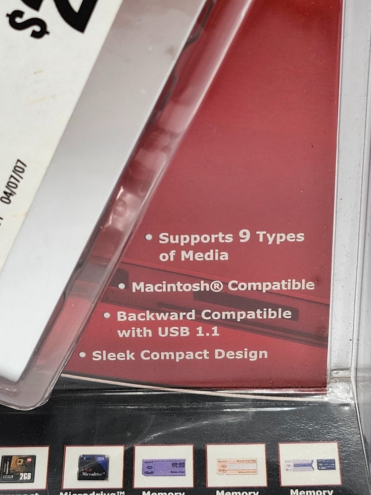 Comp USA 9 in 1 External Flash Media reader/writer New