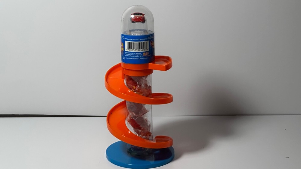 Hot Wheels Atomic FireBall Flix Candy Dispenser from 2000