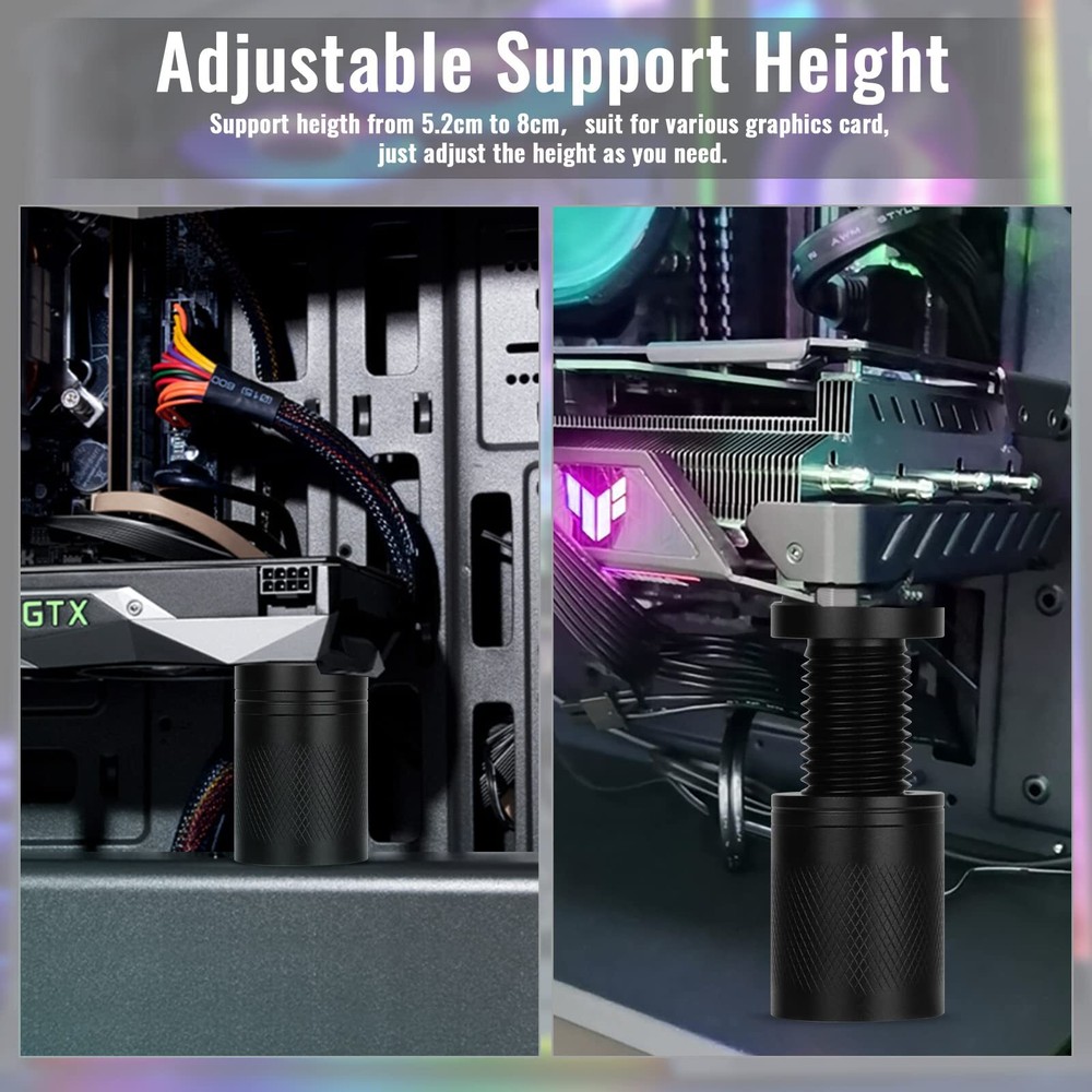Graphics Card GPU Support Bracket Anti Sag GPU HolderHeavy-Duty GPU Graphics ...