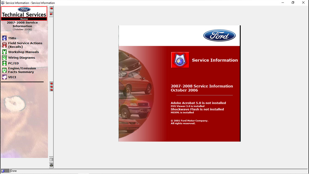 2007 Ford Five Hundred Service Repair Manual CD