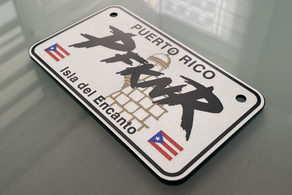 YAMAHA BANSHEE Acrylic License Plate kit