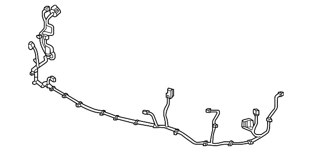 Genuine GM Front Object Alarm Sensor Wiring Harness 84201789