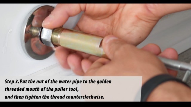 Compression Sleeve Puller Tool for 1/2" Fittings - Remove Nuts & Ferrules, Plumb
