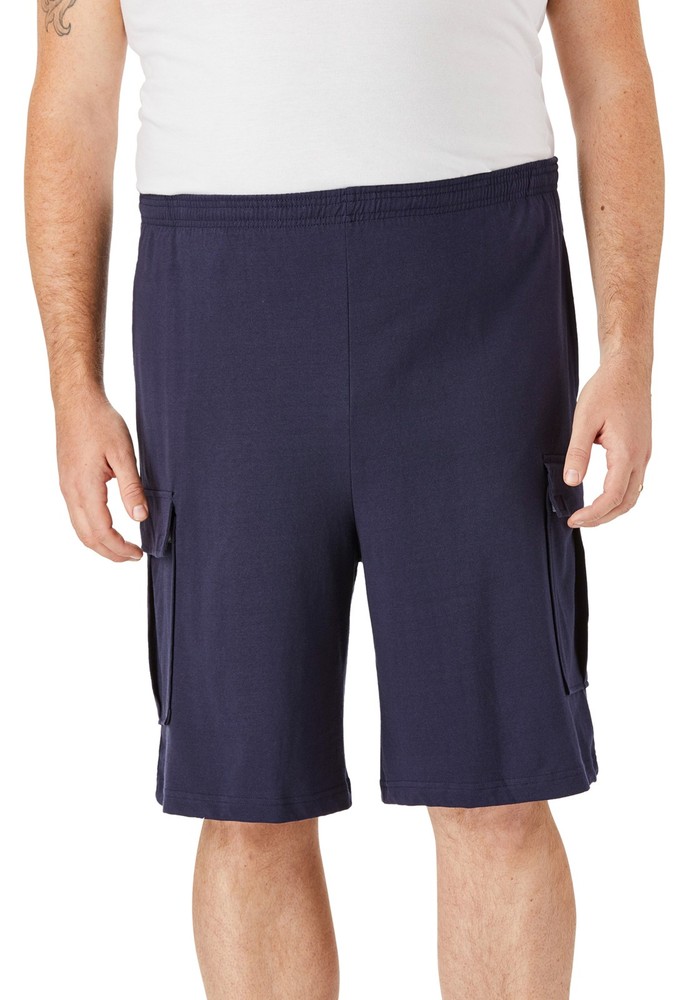KingSize Lightweight Jersey Cargo Shorts