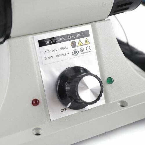 220V 350W Leather Burnishing Machine Mini Desktop Leather Edge Grinding Machine