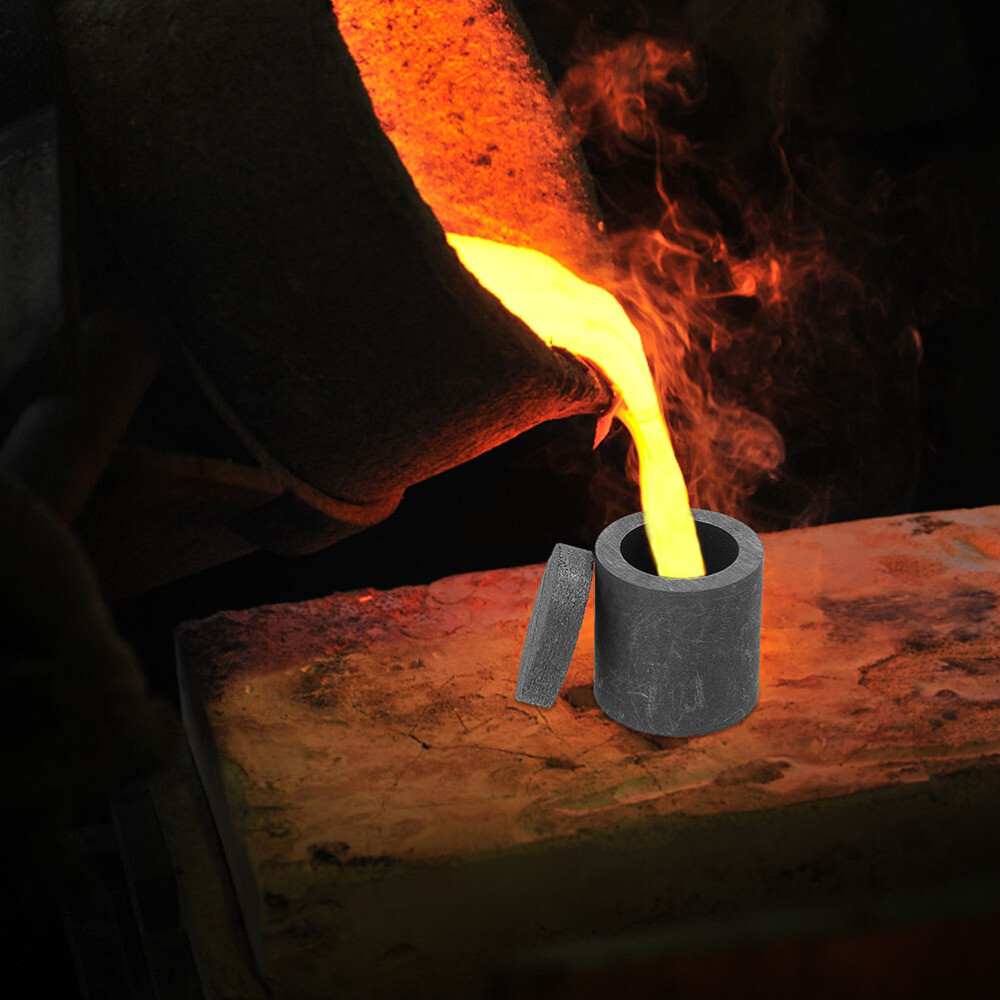 Torch Melting Casting Kit Crucible for Gold and Silver Professional Graphite