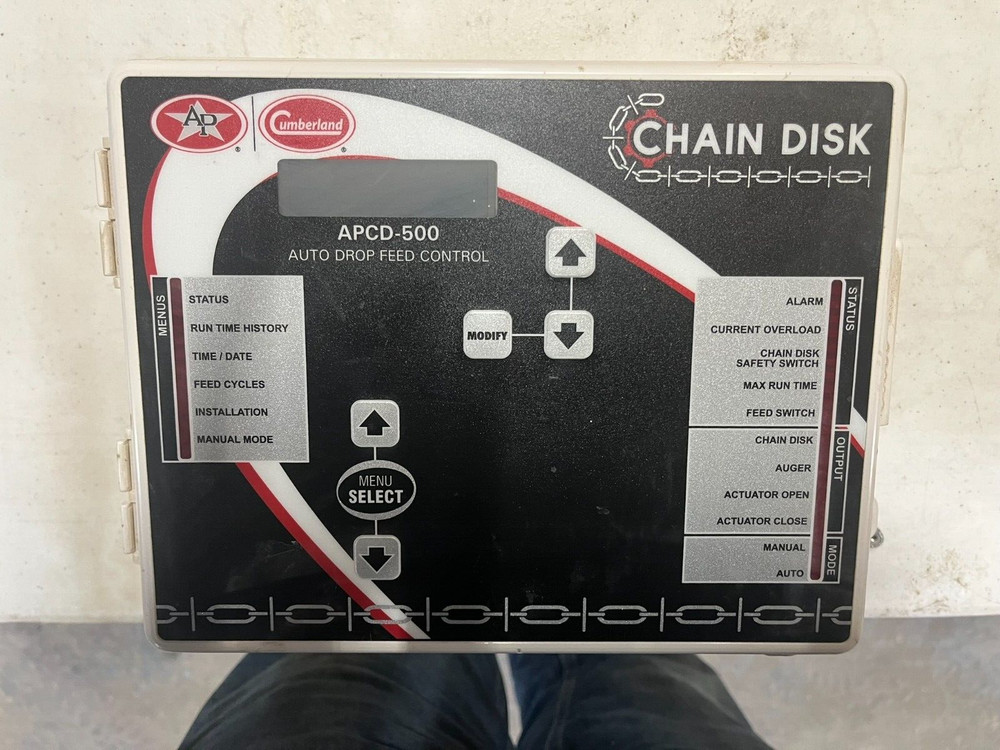 APCD-500 CHAINDISK FEED SYSTEM CONTROLLER