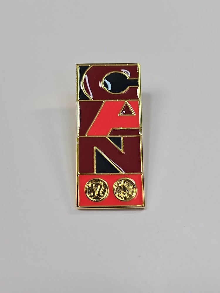 Team Canada Lululemon Olympic Lapel Pin CAN Canada
