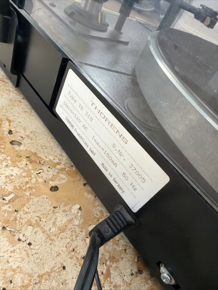 Thorens TD 318 Turntable -