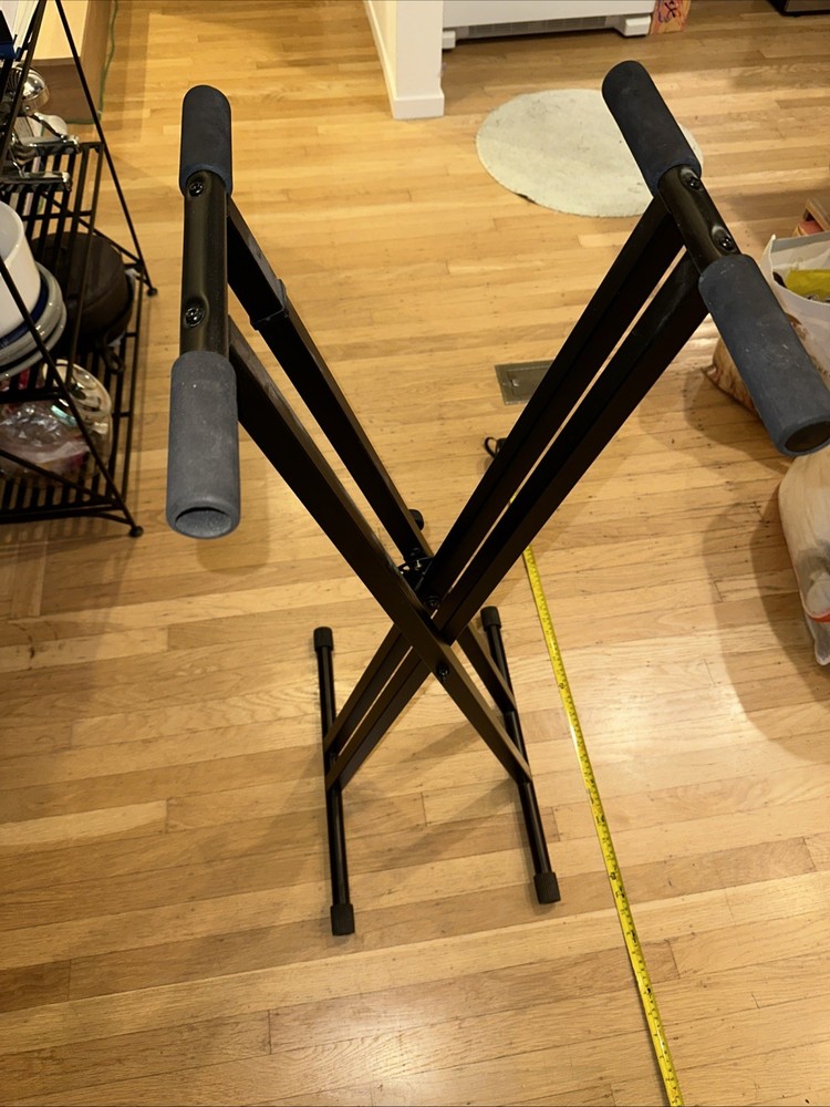 Keyboard Stand – Double-X Braced Heavy Duty & Adjustable