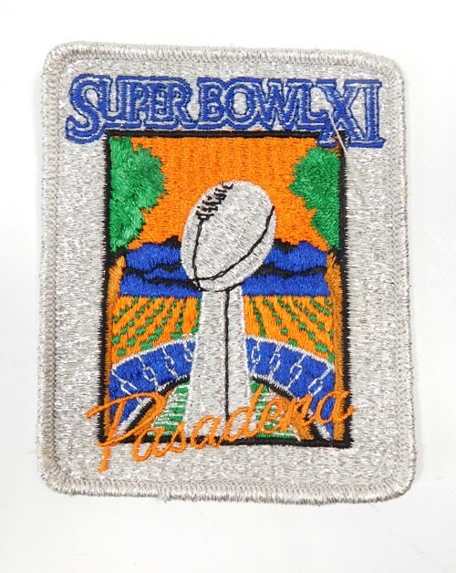 Willabee & Ward 1977 Super Bowl XI Jersey Patch