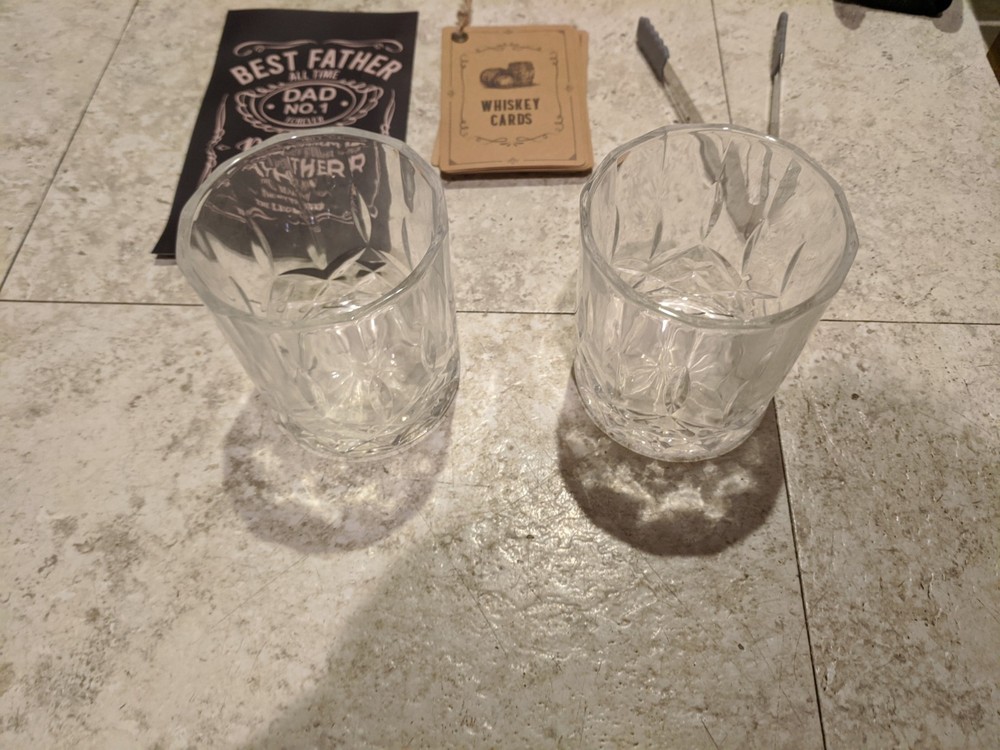 whiskey stone bullet gift box world greatest Dad