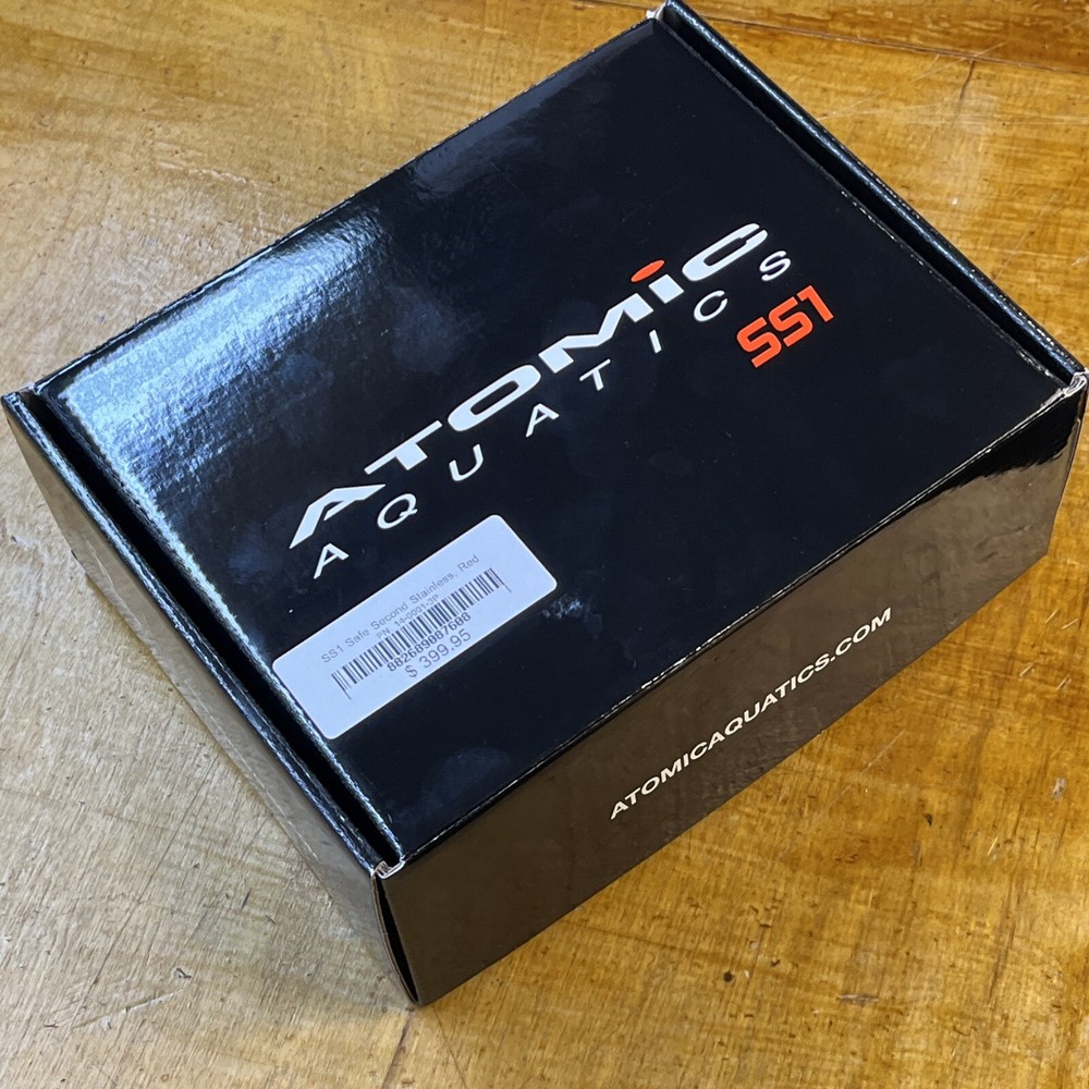 Atomic Aquatics SS1 Safe Second - Red - Regulator/Inflator Combo