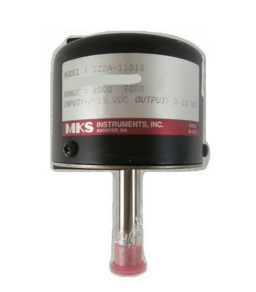 MKS Instruments 122A-11018 Baratron Pressure Transducer Type 122A Working