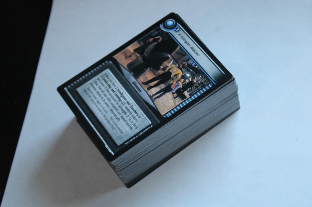 Star Trek CCG 2E Second Edition ENERGIZE INCOMPLETE Lot Set