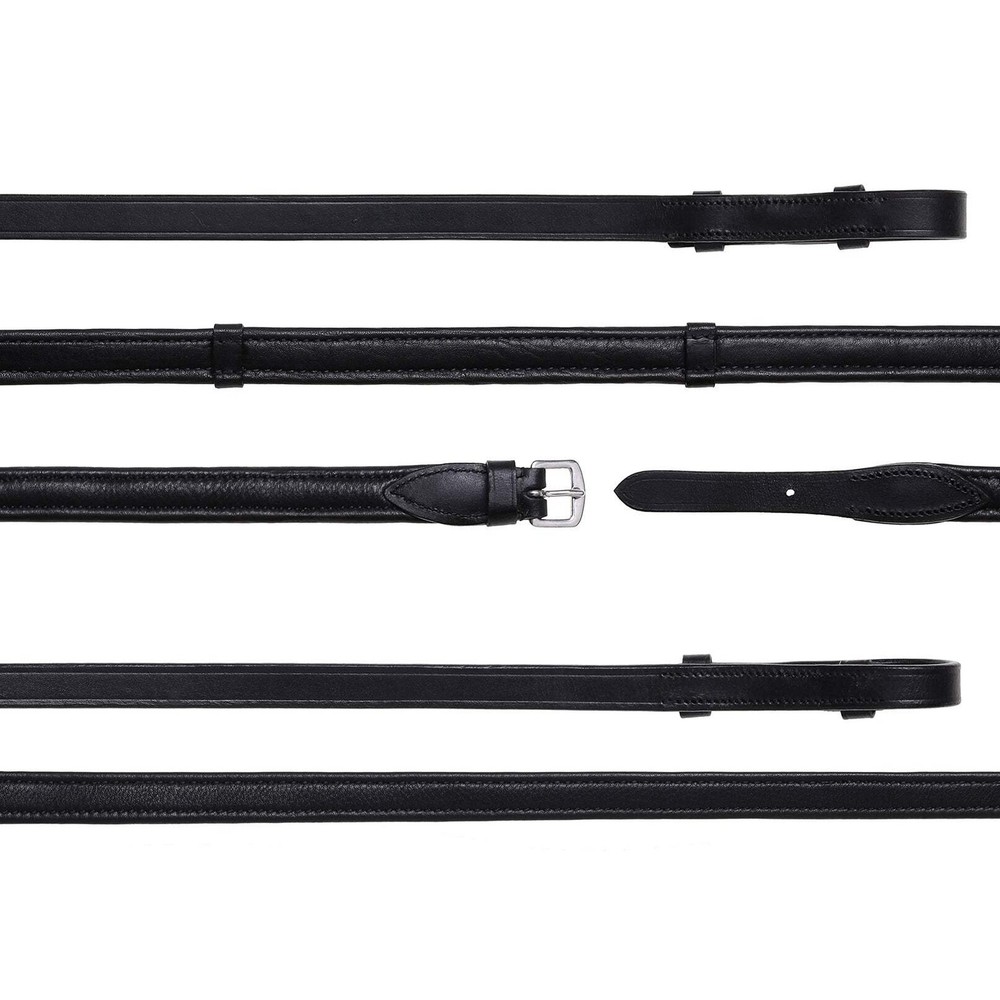 Double Bridle Reins Set - (Flat)