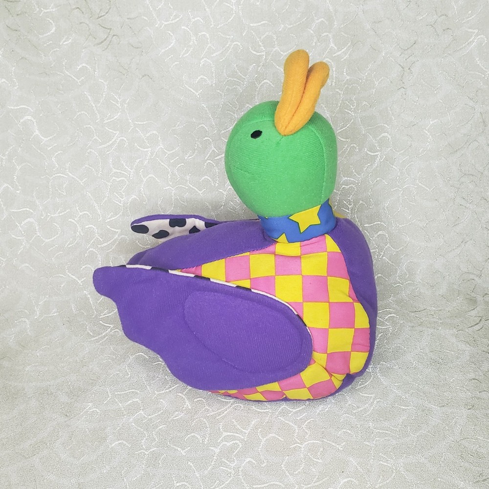 LAMAZE Duck Infant Development 1999 Baby Easter Plush Stuffed