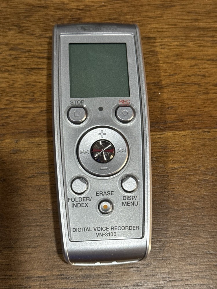 Olympus VN-3100 Handheld Digital Voice Recorder Tested Working