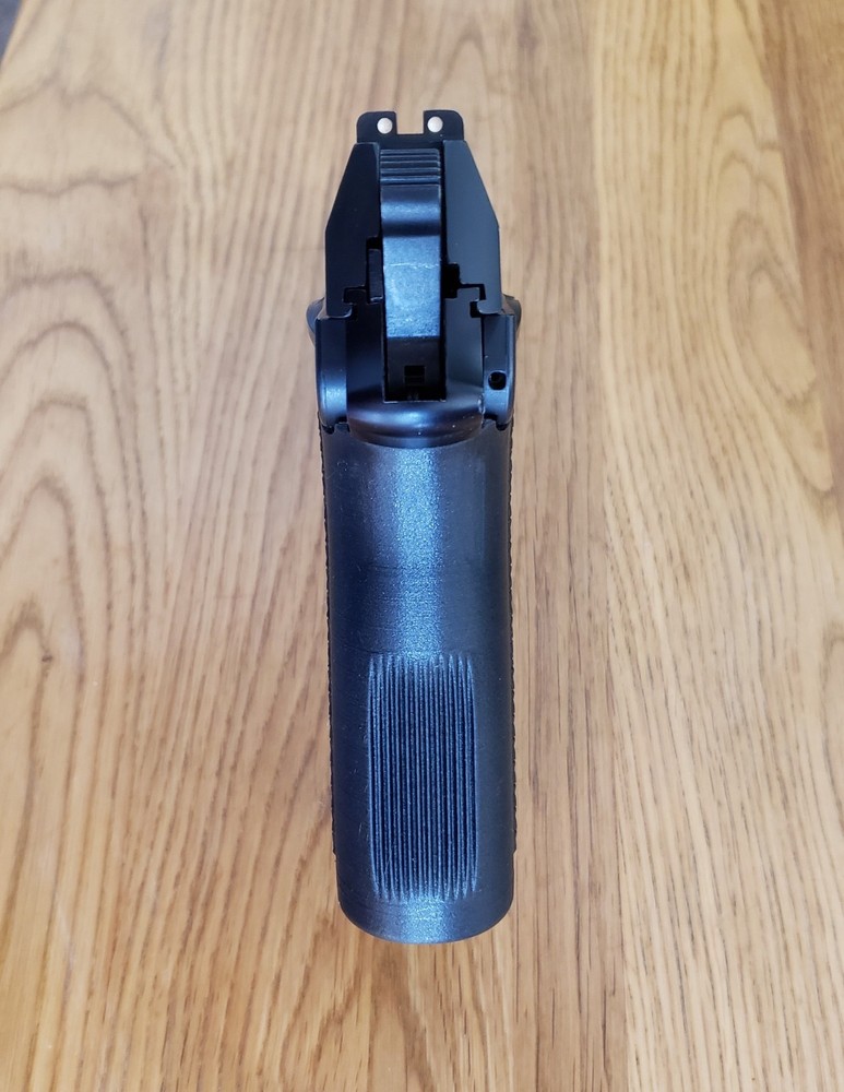 Bersa TPR9C Compact Pistol Grip Upgrade, Enhanced Texture & Backstrap, Thunder.