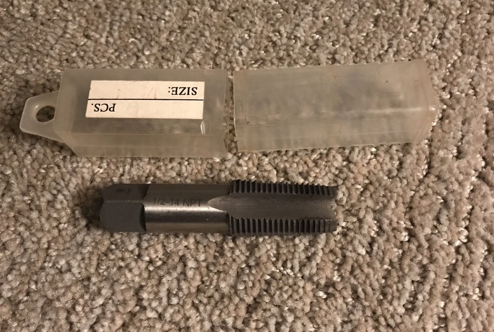 Drill Pipe Tap 1/2" - 14 NPT U. S. A.