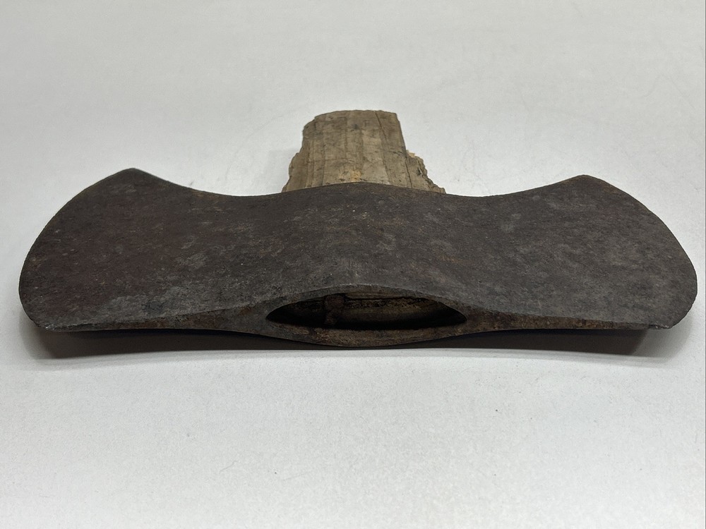 Vintage Old 3+ Lbs Double Bit Axe Head Unmarked