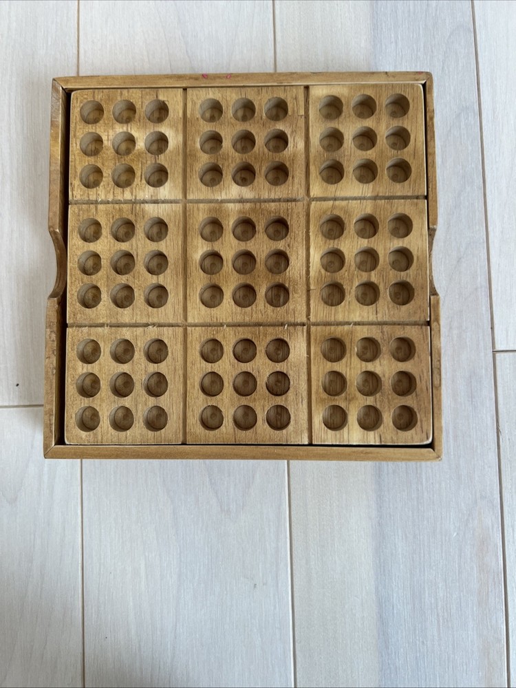 Wooden Sudoku Puzzle Workshop