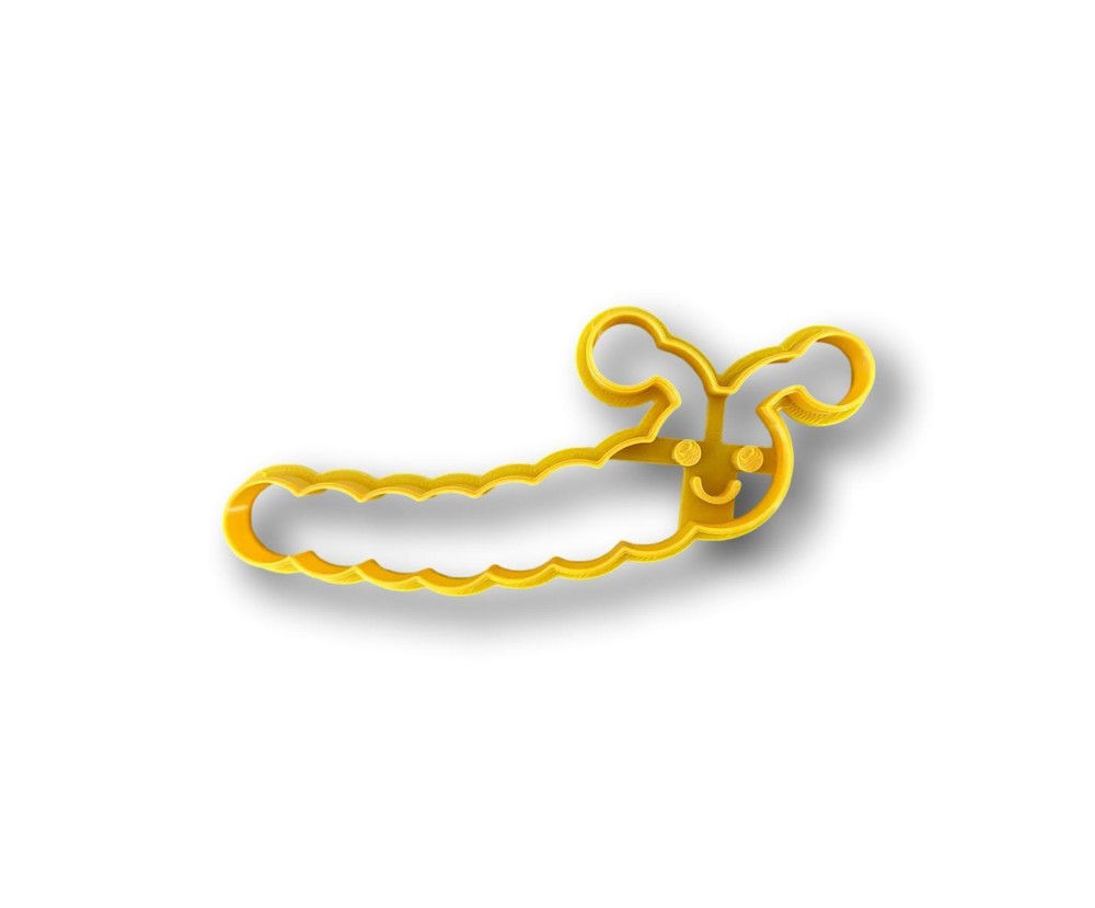 Happy Face Baby Worm Cookie Cutter