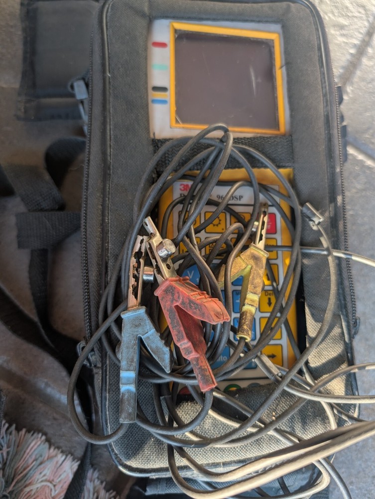 3M Dynatel 965DSP Loop Analyzer  TDR With Case & Wires