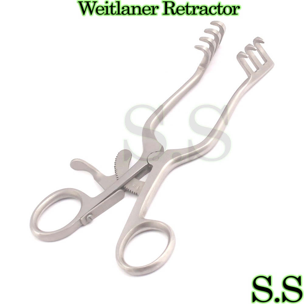 Weitlaner Retractor 5.5" Sharp 3x4 Surgical Veterinary Instruments