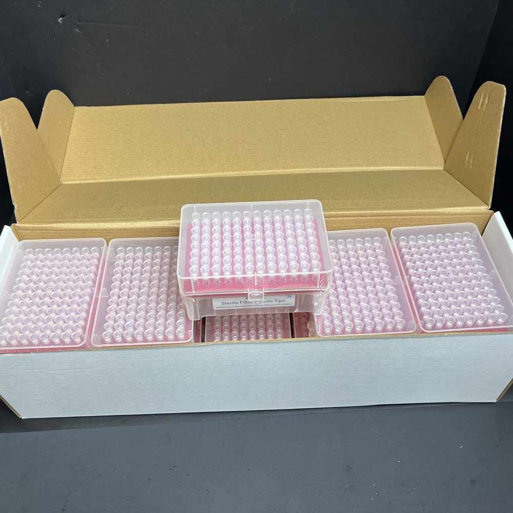 Microlit Pipette Tips 200 ul Universal Filtered Sterile 20 Racks
