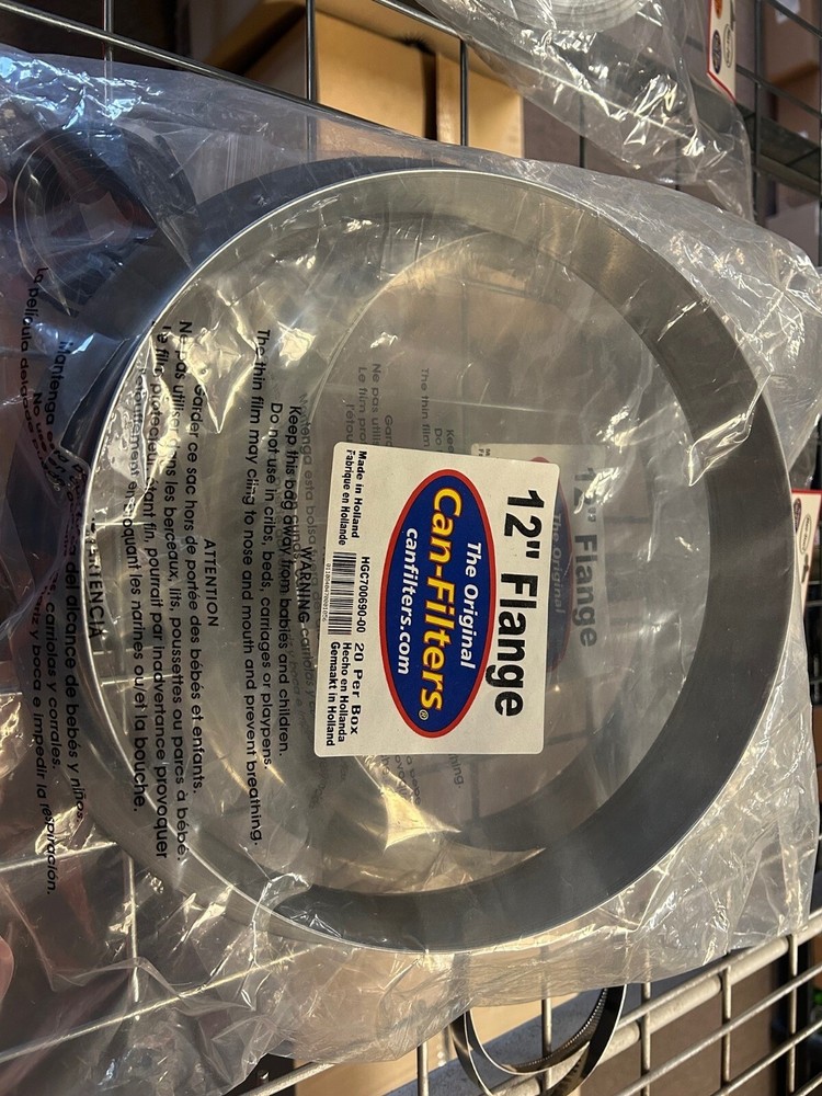 can filter 12 in flange