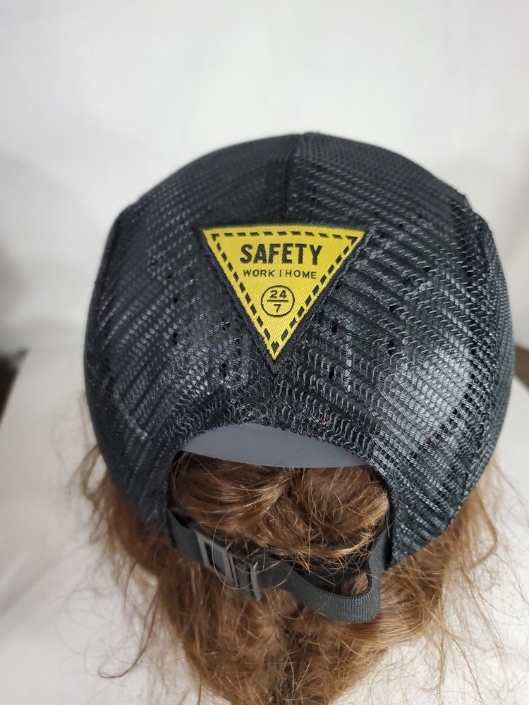 Honda Black Mesh Safety Hard Hat Cap With ROI Insert Liner Adjustable For Work