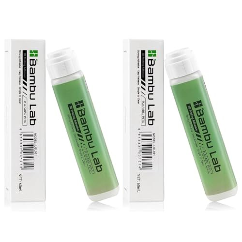 2PCS 3D Printer Adhesive Glue Compatible with Bambu Lab,Strong Grip Reduce