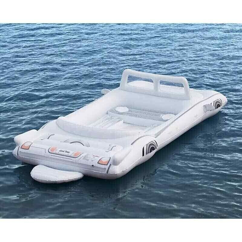 Retro Limo Island Float, White