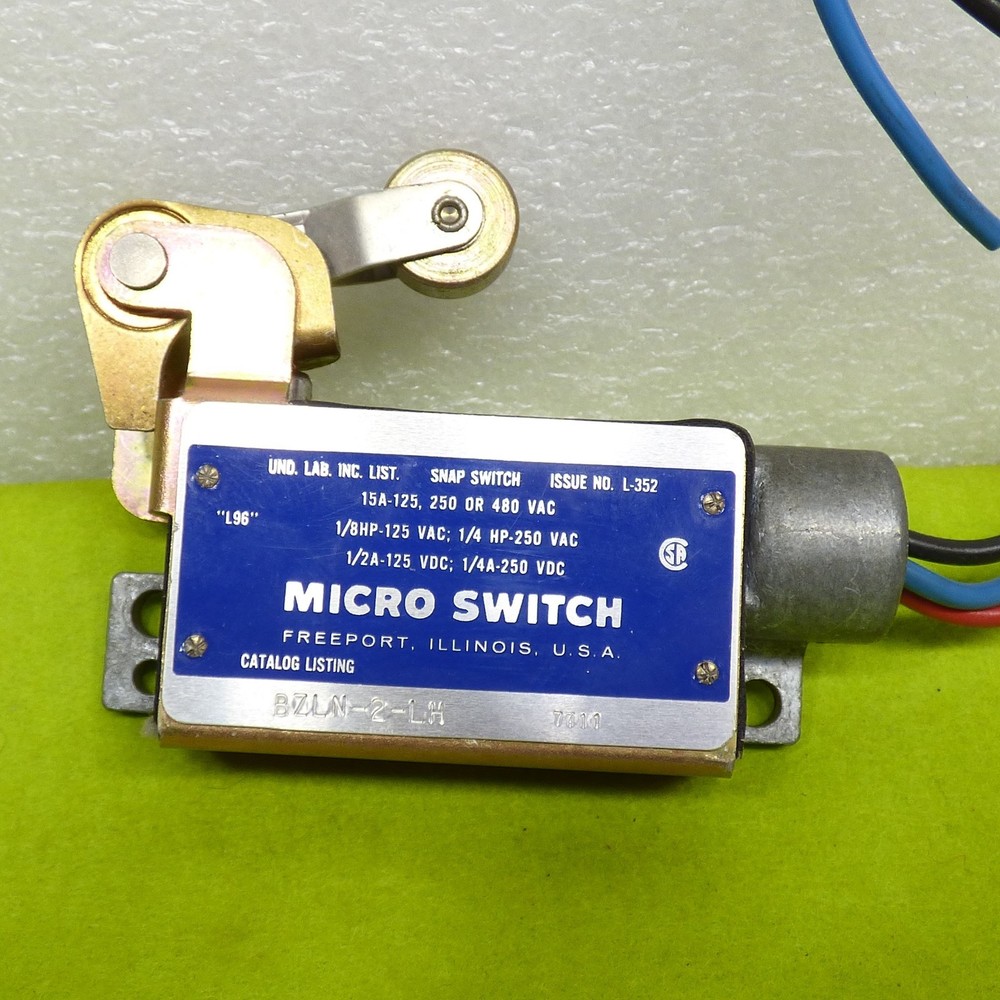 Honeywell bzln-2-lh microswitch micro switch