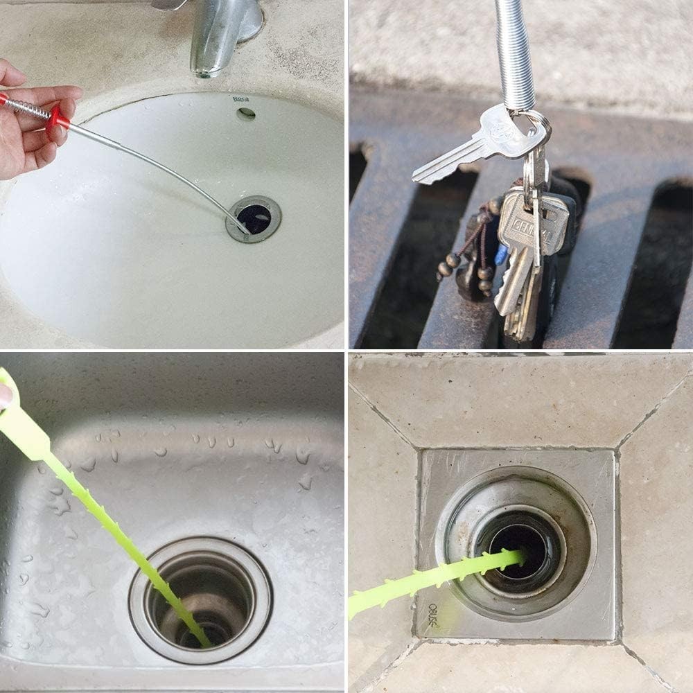 Lightweight 4-Claw Tool for Home & Kitchen - 35.4 Inch Flexible Solution